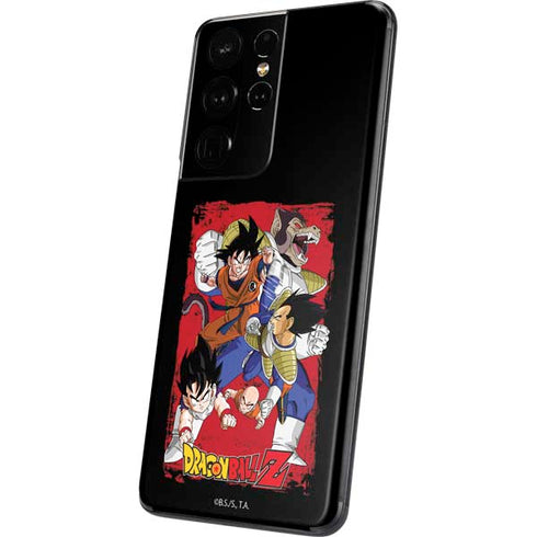 Dragon Ball Z Goku Vs Vegeta Galaxy S21 Ultra 5G Skin